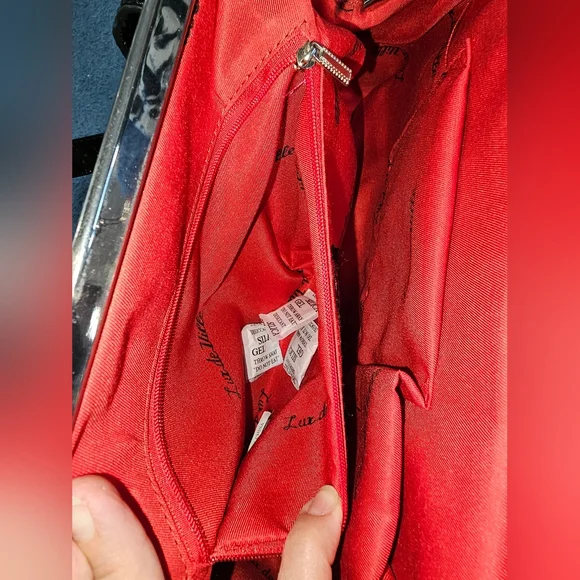 Lux de Ville Lime Green Sparkle Femma Fatale Kiss Lock Purse - Picture 10 of 14